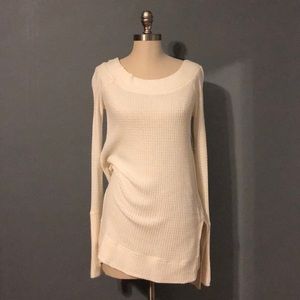 Free People Waffle Knit Tunic